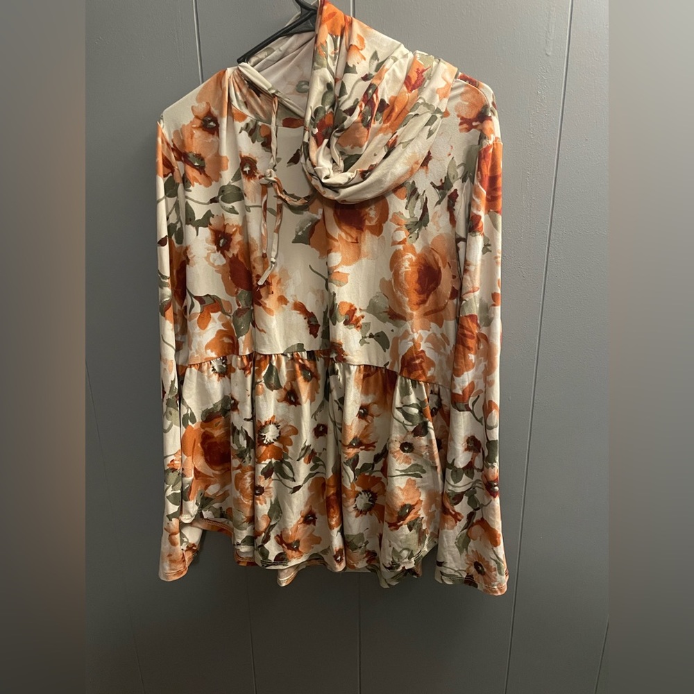 Sew in love babydoll hoodie top